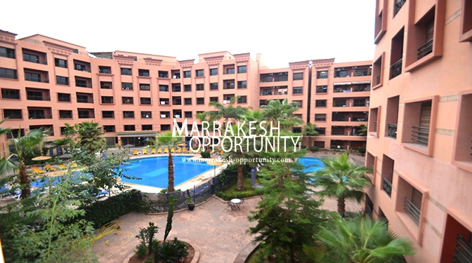 Appartement meublé proche de la nouvelle ville de Marrakech