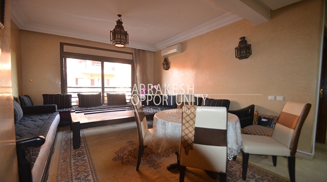 Location appartement F2 au prestigieux quartier hivernage