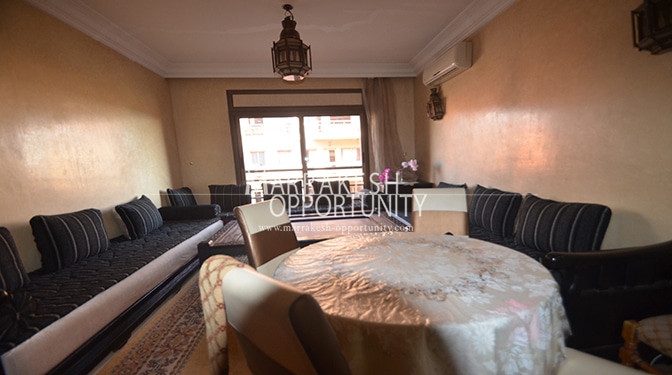 Location appartement F2 au prestigieux quartier hivernage