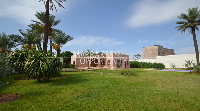 Furnished Villa for Sale with Pool with Garden in Palmeraie