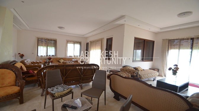 Furnished Villa for Sale with Pool with Garden in Palmeraie