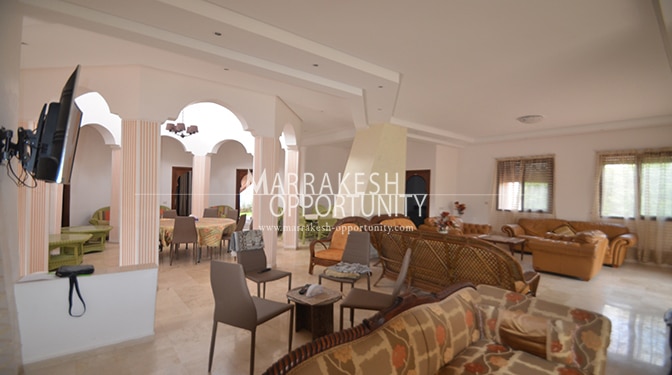 Furnished Villa for Sale with Pool with Garden in Palmeraie