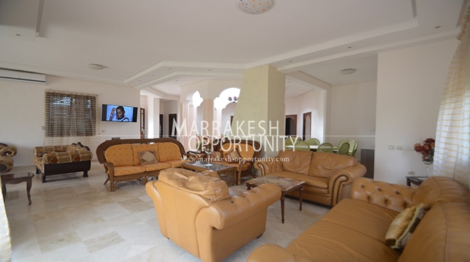 Furnished Villa for Sale with Pool with Garden in Palmeraie
