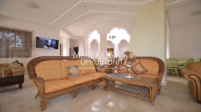 Furnished Villa for Sale with Pool with Garden in Palmeraie