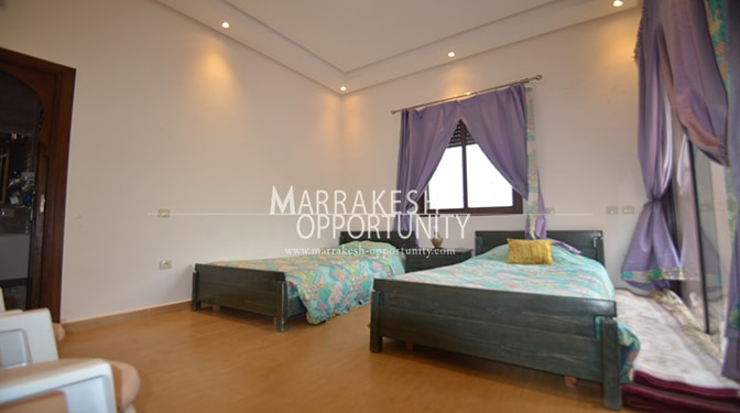 Furnished Villa for Sale with Pool with Garden in Palmeraie