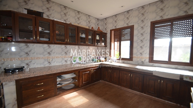 Furnished Villa for Sale with Pool with Garden in Palmeraie