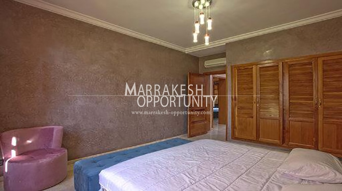 Contemporary Furnished Villa for Seasonal Rental in Route de Fes