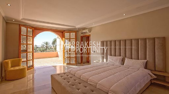 Contemporary Furnished Villa for Seasonal Rental in Route de Fes