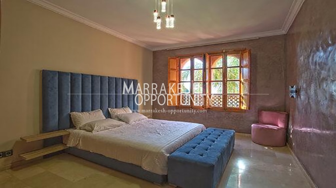 Contemporary Furnished Villa for Seasonal Rental in Route de Fes