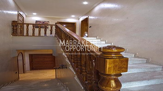 Contemporary Furnished Villa for Seasonal Rental in Route de Fes