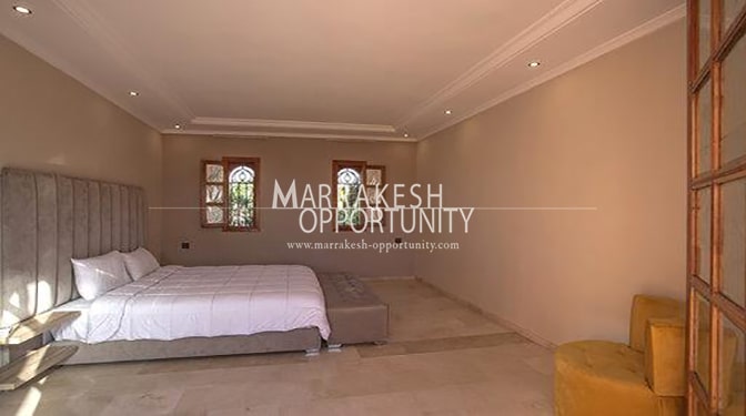 Contemporary Furnished Villa for Seasonal Rental in Route de Fes