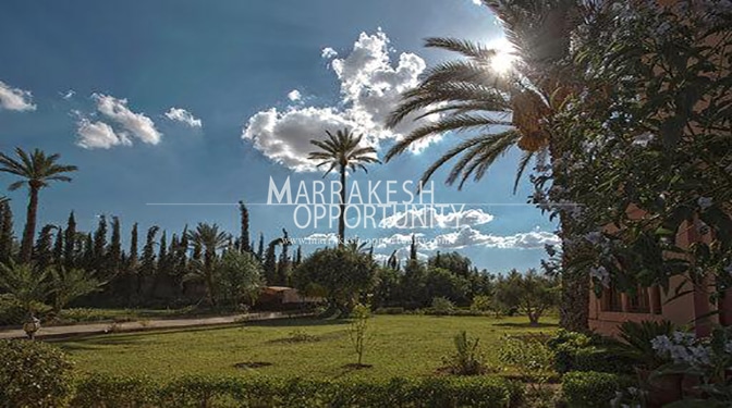 Contemporary Furnished Villa for Seasonal Rental in Route de Fes