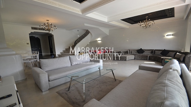 Location vacance villa moderne palmeraie