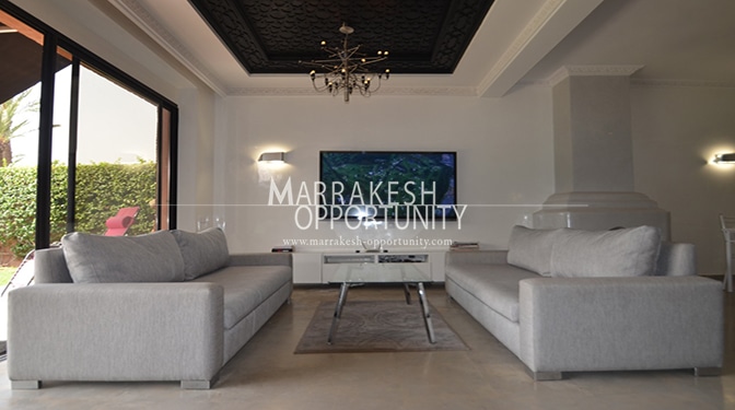 Location vacance villa moderne palmeraie