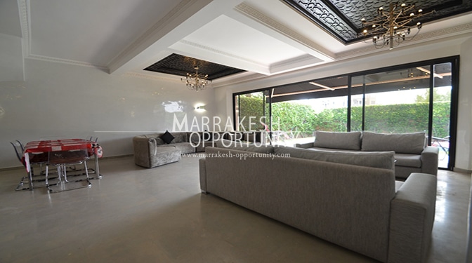 Location vacance villa moderne palmeraie