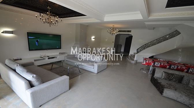 Location vacance villa moderne palmeraie