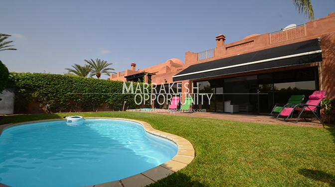 Location vacance villa moderne palmeraie