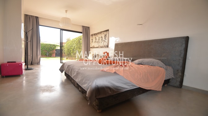 Location vacance villa moderne palmeraie