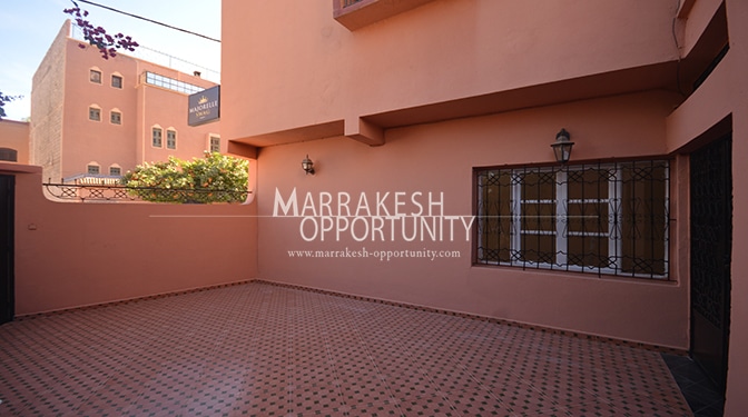 location étage villa à proximité des Jardins Majorelle