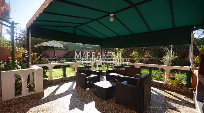 Location appartement avec jardin privée