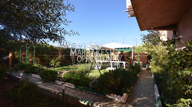 Location appartement avec jardin privée