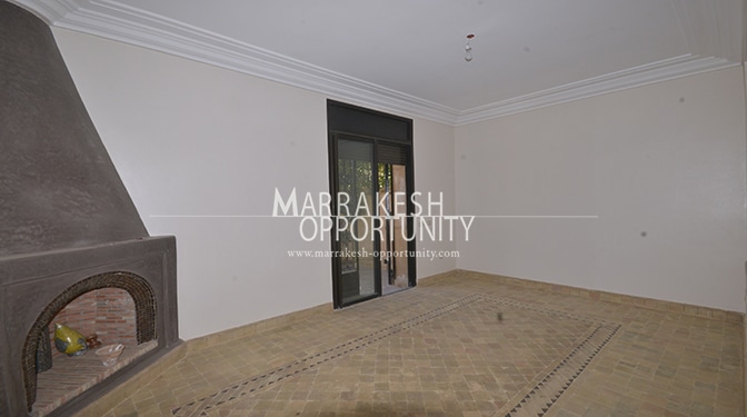 Location petite villa vide au quartier résidentiel targa