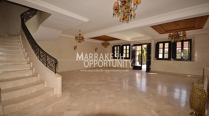 location Villa parfaitement située au quartier la Palmeraie