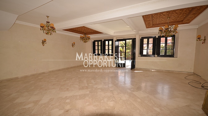 location Villa parfaitement située au quartier la Palmeraie