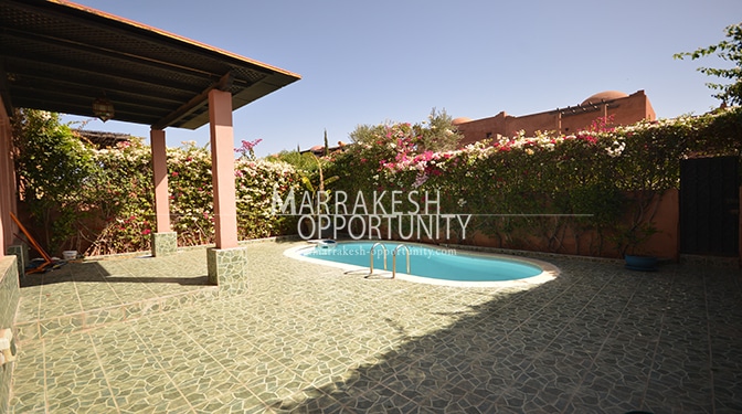 location Villa parfaitement située au quartier la Palmeraie