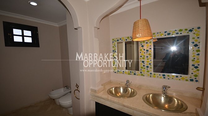 location Villa parfaitement située au quartier la Palmeraie