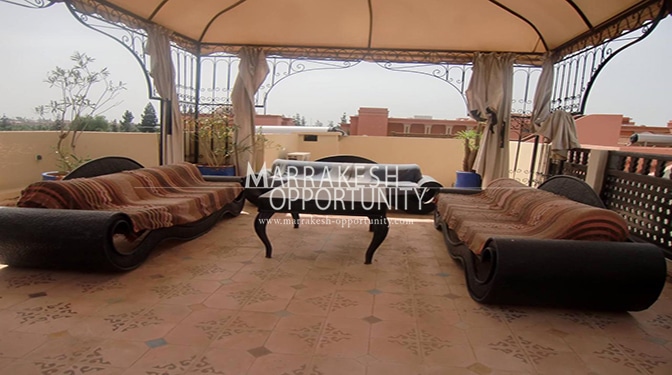 Jolie villa à louer avec piscine su boulevard Mohammed VI