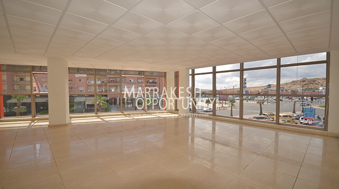 Location bureau sur la route de casa