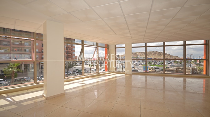 Location bureau sur la route de casa