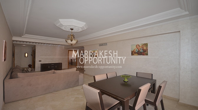 Standing Appartement meublé à louer de au quartier Hivernage