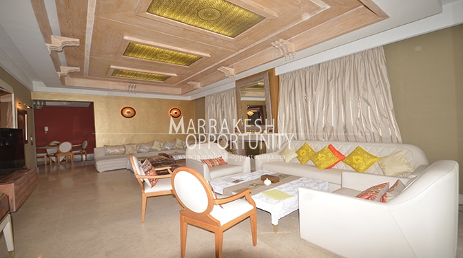 Location Appartement de luxe avec vue imprenable à Marrakech