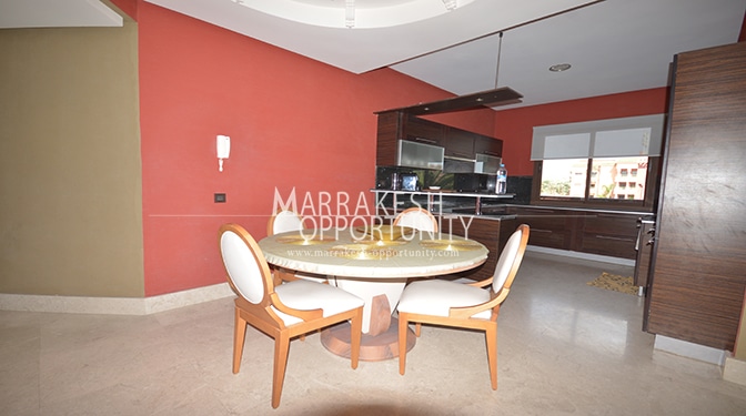 Location Appartement de luxe avec vue imprenable à Marrakech