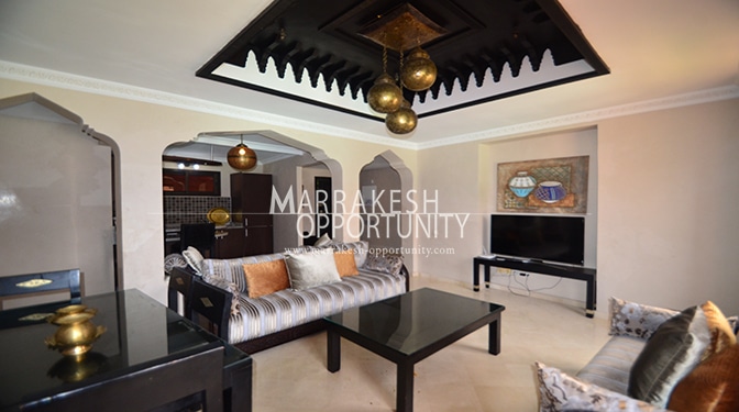 Location appartement meublé dans la Palmeraie