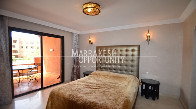 Location appartement meublé dans la Palmeraie