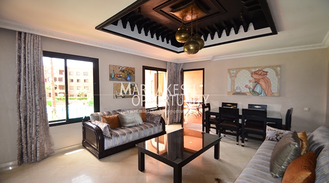 Location appartement meublé dans la Palmeraie