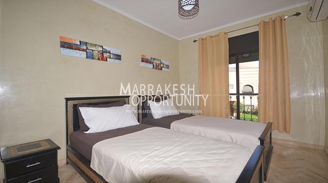 Furnished Apartment for Seasonal Rental in Palmeraie