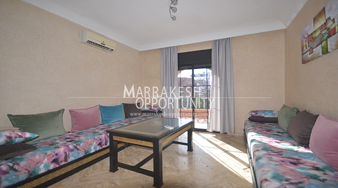 Furnished Apartment for Seasonal Rental in Palmeraie