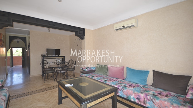 Furnished Apartment for Seasonal Rental in Palmeraie