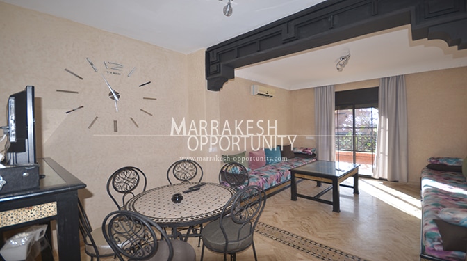 Furnished Apartment for Seasonal Rental in Palmeraie