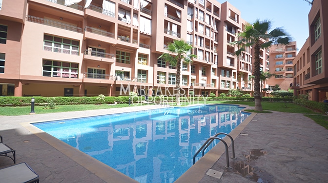 Furnished Apartment for Seasonal Rental in Majorelle