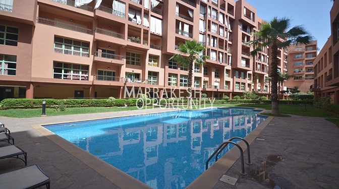 Furnished Apartment for Seasonal Rental in Majorelle