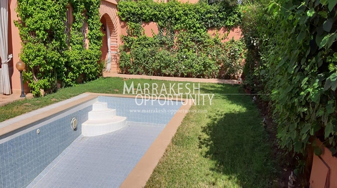 Location villa idéalement situé au quartier targa Marrakech