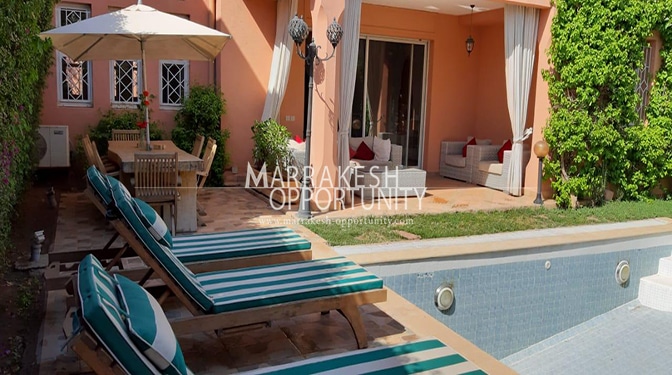 Location villa idéalement situé au quartier targa Marrakech