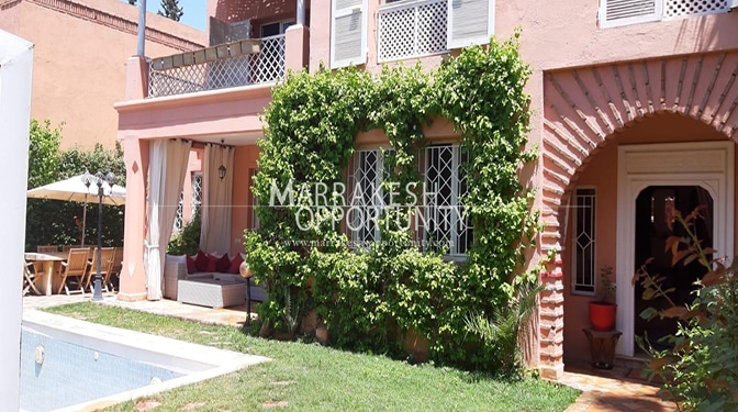 Location villa idéalement situé au quartier targa Marrakech