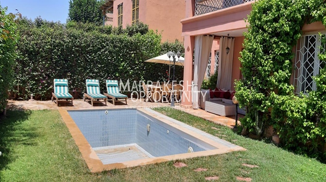 Location villa idéalement situé au quartier targa Marrakech