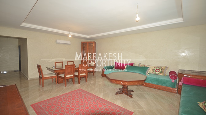 Location d&rsquo;un appartement meublé sur la route de Casa